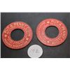 Image 1 : RARE Penny Holders