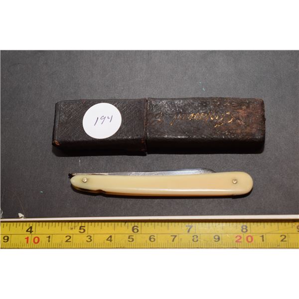 Mini Straight Razor for Corn