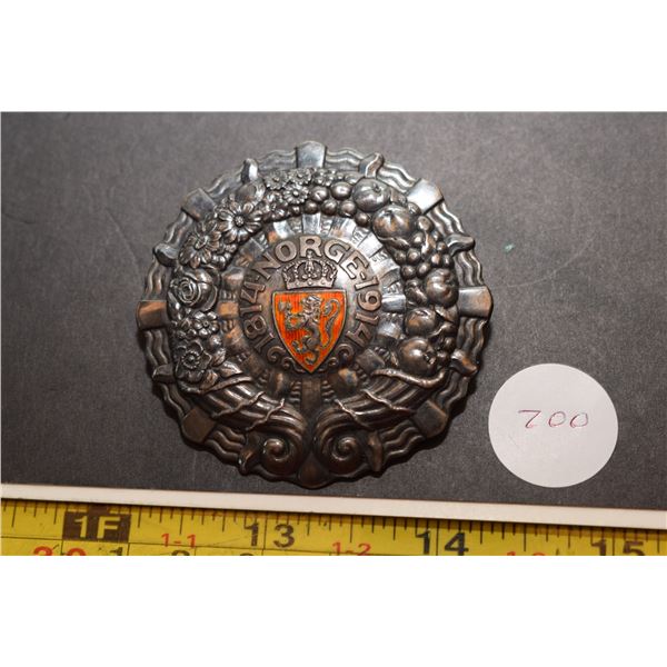 1814-1914 Norway Presentation Medal