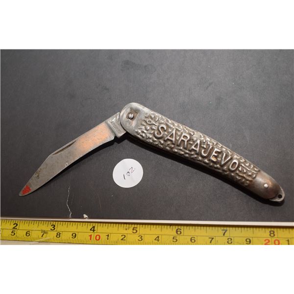 Old Sarajevo Yugoslavia Knife – As Is