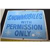 Image 1 : Snowmobile Tin Sign