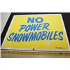 Image 1 : Snowmobile Tin Sign