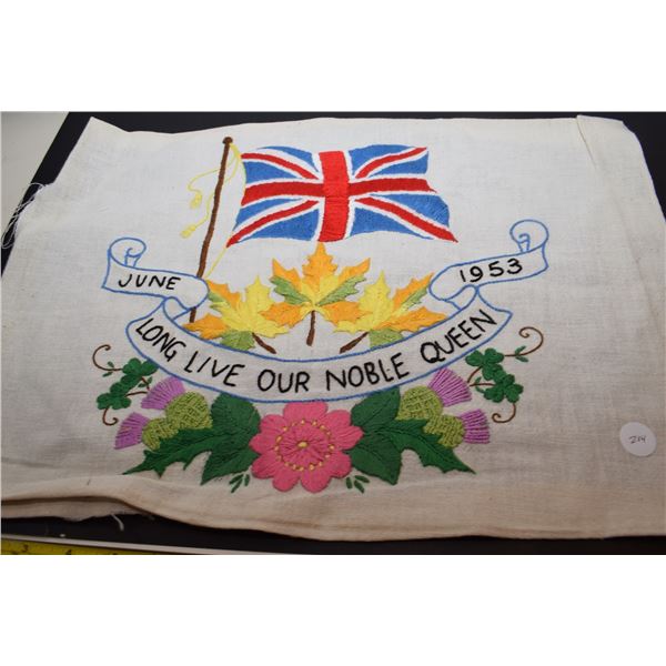 1953 Coronation Needlework