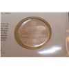 Image 3 : 1st Day Cover Stamp w/ 20 gram Sterling Silver (38mm) Coin