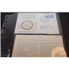 Image 1 : 1st Day Cover Stamp w/ 20 gram Sterling Silver (38mm) Coin