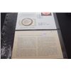 Image 1 : 1st Day Cover Stamp w/ 20 gram Sterling Silver (38mm) Coin