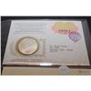 Image 1 : 1st Day Cover Stamp w/ 20 gram Sterling Silver (38mm) Coin