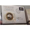 Image 1 : 1st Day Cover Stamp w/ 20 gram Sterling Silver (38mm) Coin