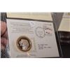 Image 1 : 1st Day Cover Stamp w/ 20 gram Sterling Silver (38mm) Coin
