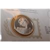 Image 2 : 1st Day Cover Stamp w/ 20 gram Sterling Silver (38mm) Coin