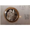 Image 2 : 1st Day Cover Stamp w/ 20 gram Sterling Silver (38mm) Coin