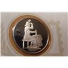 Image 2 : 1st Day Cover Stamp w/ 20 gram Sterling Silver (38mm) Coin