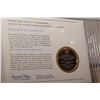 Image 3 : 1st Day Cover Stamp w/ 20 gram Sterling Silver (38mm) Coin