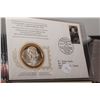 Image 1 : 1st Day Cover Stamp w/ 20 gram Sterling Silver (38mm) Coin