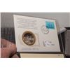 Image 1 : 1st Day Cover Stamp w/ 20 gram Sterling Silver (38mm) Coin