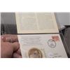 Image 1 : 1st Day Cover Stamp w/ 20 gram Sterling Silver (38mm) Coin