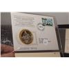 Image 1 : 1st Day Cover Stamp w/ 20 gram Sterling Silver (38mm) Coin