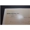 Image 2 : Weyburn Department Store “Regina-Assa. NWT” Stamped Document