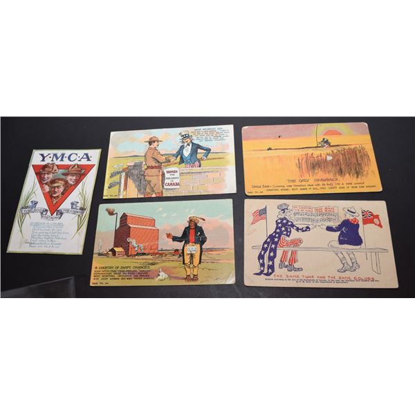 Uncle Sam / Canadian Post Cards