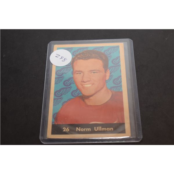 1961 Norm Ullman Hockey Card