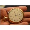 Image 11 : Henry Birk & Son 14K Gold Pocket Watch **Works Poorly