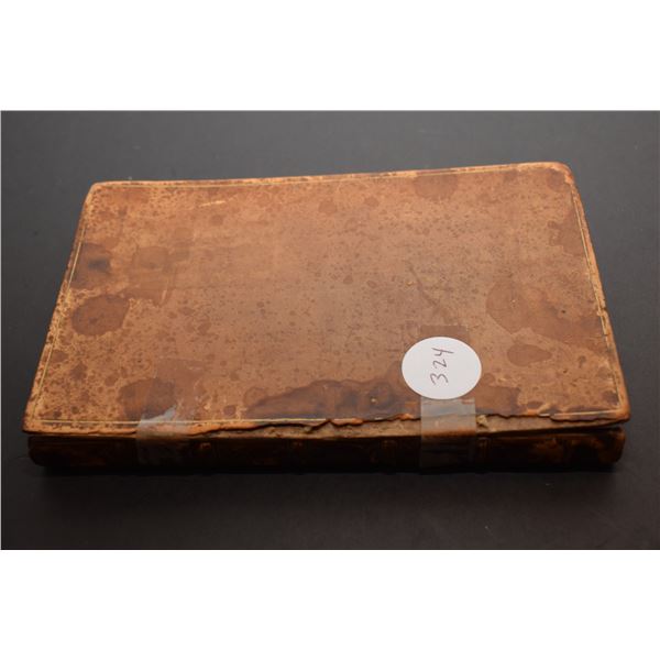 1827 Leather Book