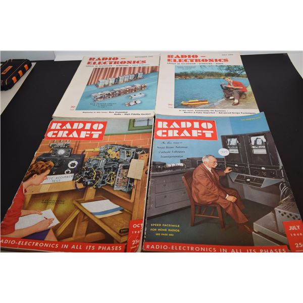 (4) Radio Magazines