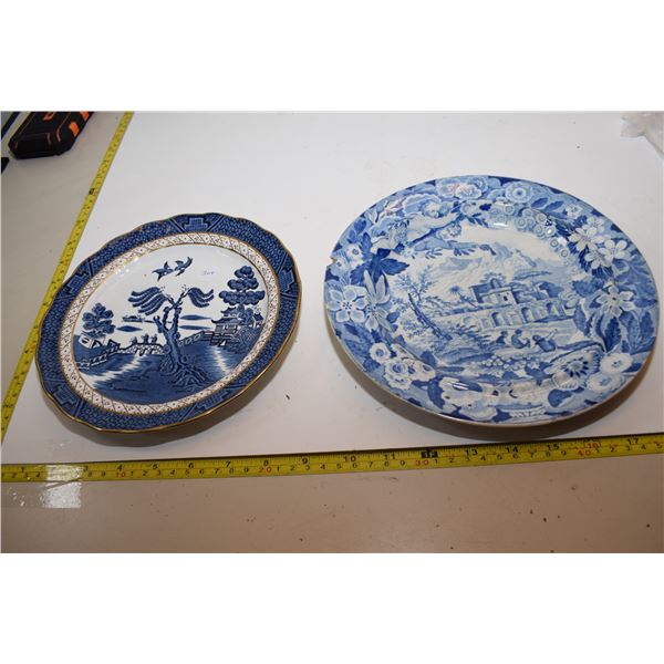 Blue Willow Plates **One Chipped