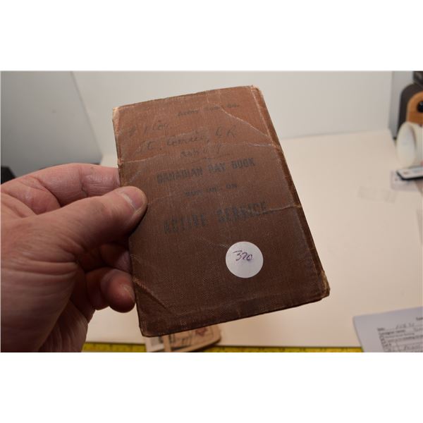 Soldier’s Pay Book w/ Money & Discharge Papers