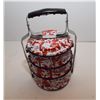 Image 1 : RARE Stacking Splatter Enamelware