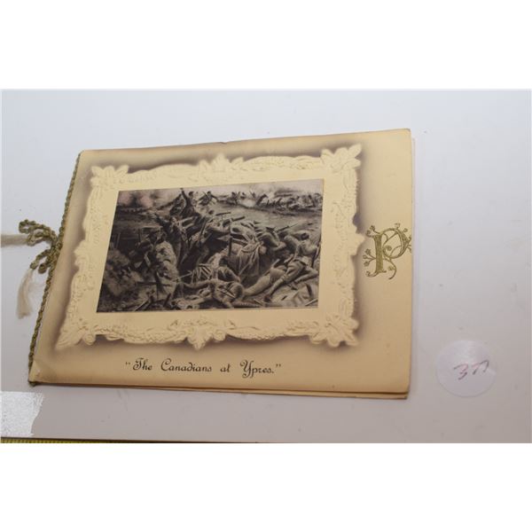 1917 Canadian Soldiers Christmas Card