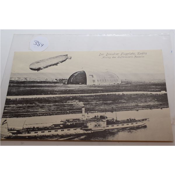 Zeppelin Postcard