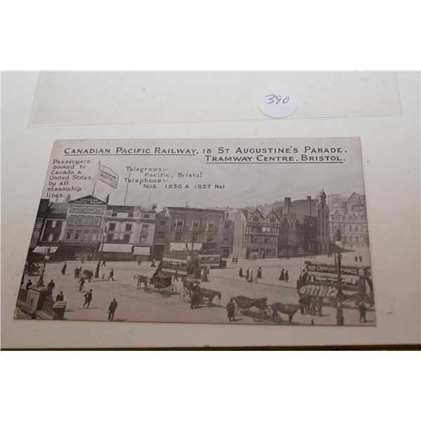 CPR Immigration Postcard