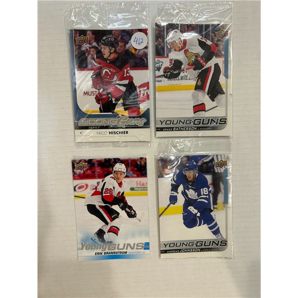 Oversized Young Guns Hockey Cards (4)