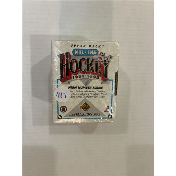 1991-92 Upper Deck High Series - Factory Sealed Set