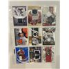 Image 1 : Assorted Jersey Cards - 1 Sheet (9 Hockey Cards)