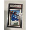 Image 1 : Ken Griffey Jr - Rookie Card - Graded Near Mint +