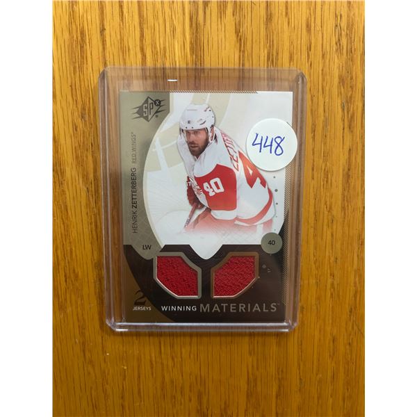 Henrik Zetterberg - Jersey Card