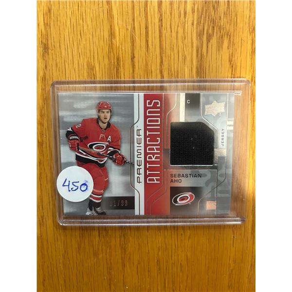Sebastian Aho - Jersey Card