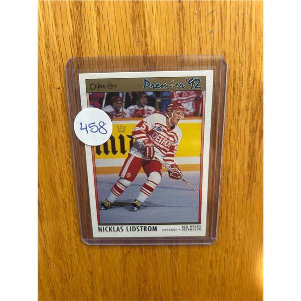 Nicklas Lidstrom - Rookie Card