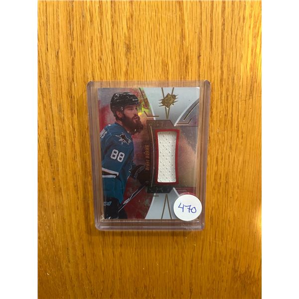 Brent Burns - Jersey Card