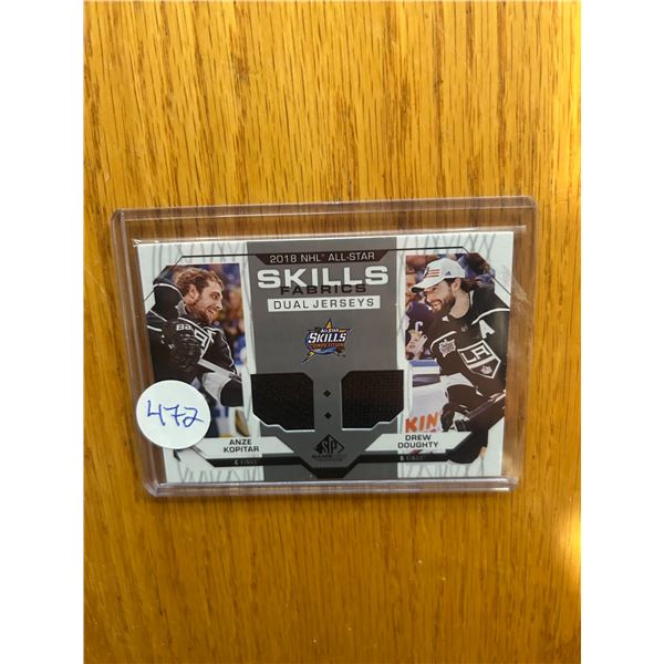 Anze Kopitar / Drew Doughty - Dual Jersey Card