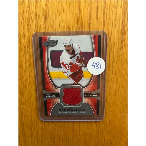 Chris Chelios - Jersey Card