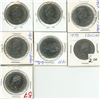 Image 2 : (2) 1968, (2) 1969, 1971, 1975, 1976 Canada One Dollars.