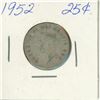 Image 2 : 1952 Canada Silver 25 Cents.