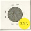 Image 1 : 1946 Canada Silver 25 Cents.