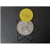 Image 1 : 1950 Canada Silver 25 Cents.