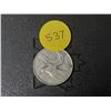 Image 1 : 1950 Canada Silver 25 Cents.