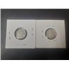 Image 2 : 1943 and 1944 Canada Silver 10 Cents.