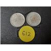 Image 1 : (2) 1943 Canada Silver 10 Cents.